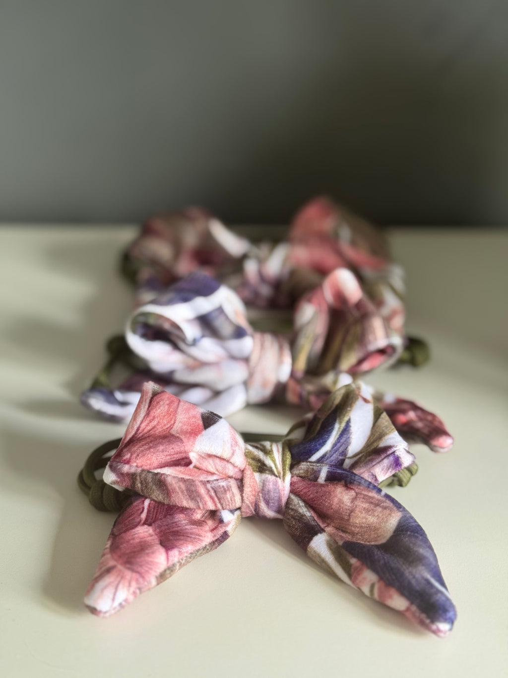 ReadyForBowTie | Soft Velvet Meadow Pink
