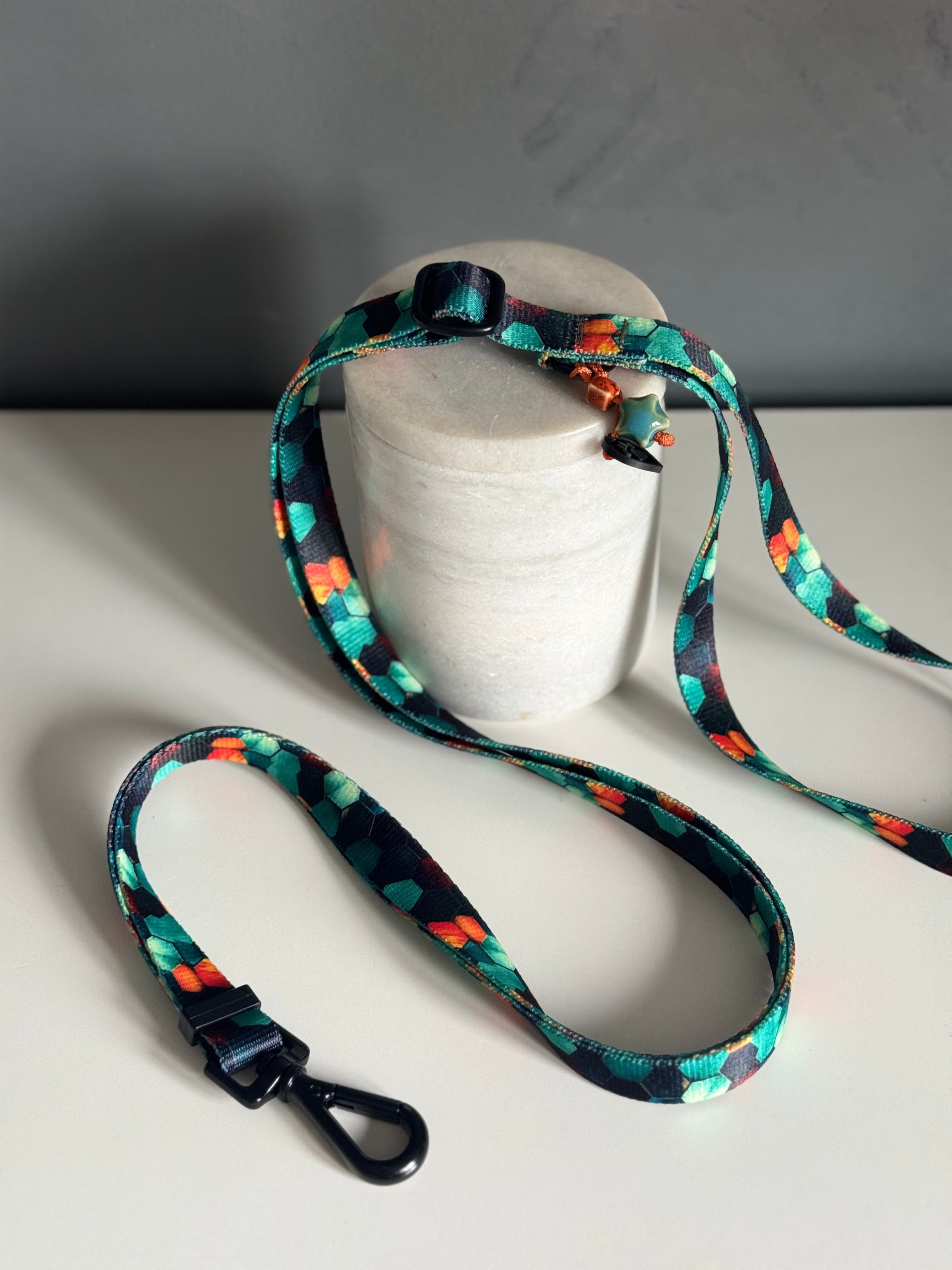 ReadyForAdjust | Adjustable leash | Hexagon