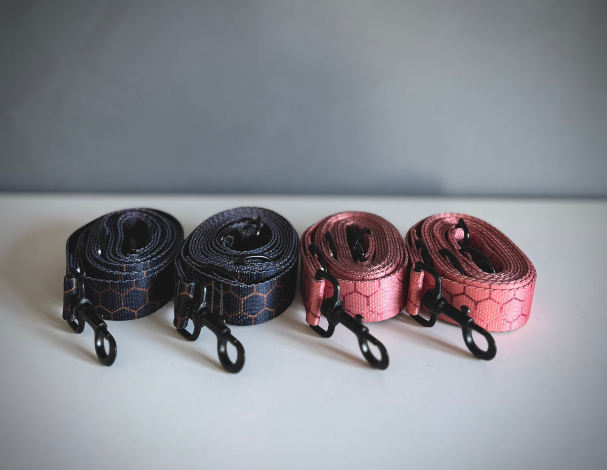 ReadyFor3 | Multifunctional Leash | Hexago Navy