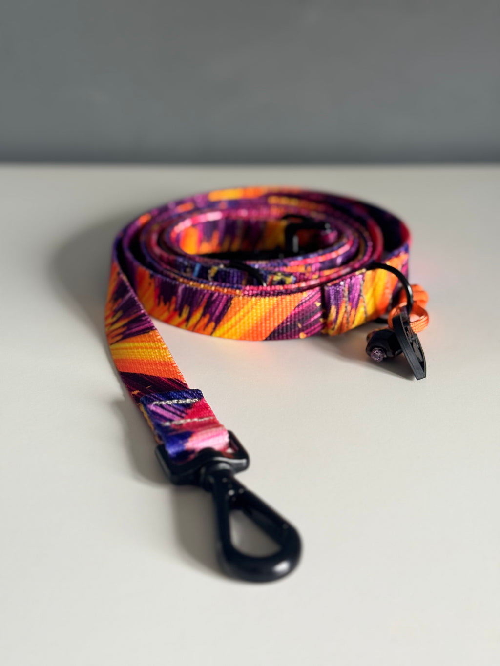 ReadyFor3 | Multifunctional Leash | Purple Paint