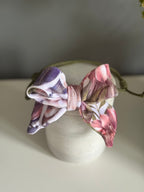ReadyForBowTie | Soft Velvet Meadow Pink