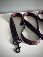 ReadyFor3 | Multifunctional Leash | Hexagon Navy