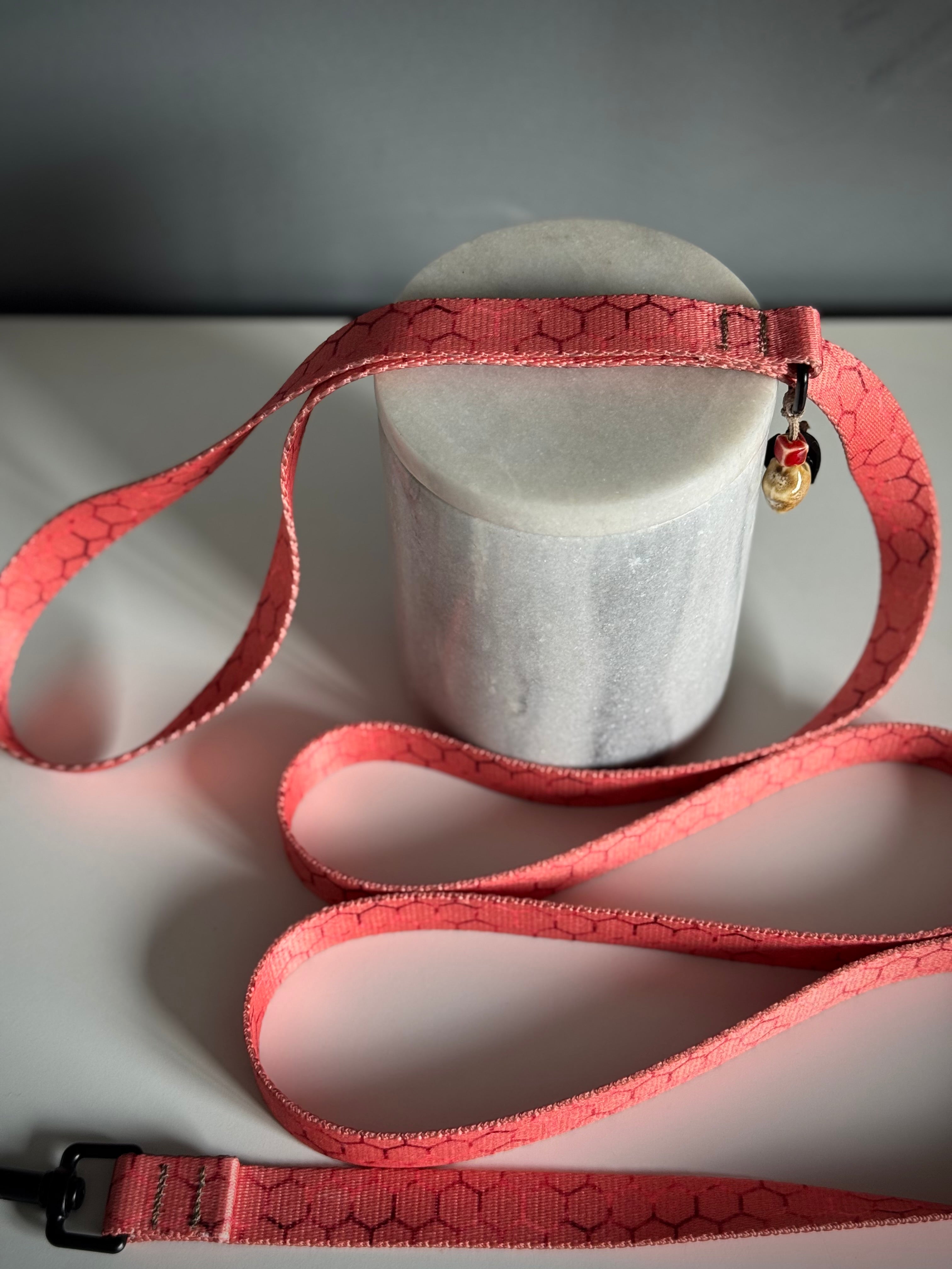 ReadyForWalk | Traditional leash | Hexagon Pink