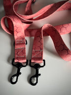 ReadyFor3 | Multifunctional  Leash | Hexagon Pink