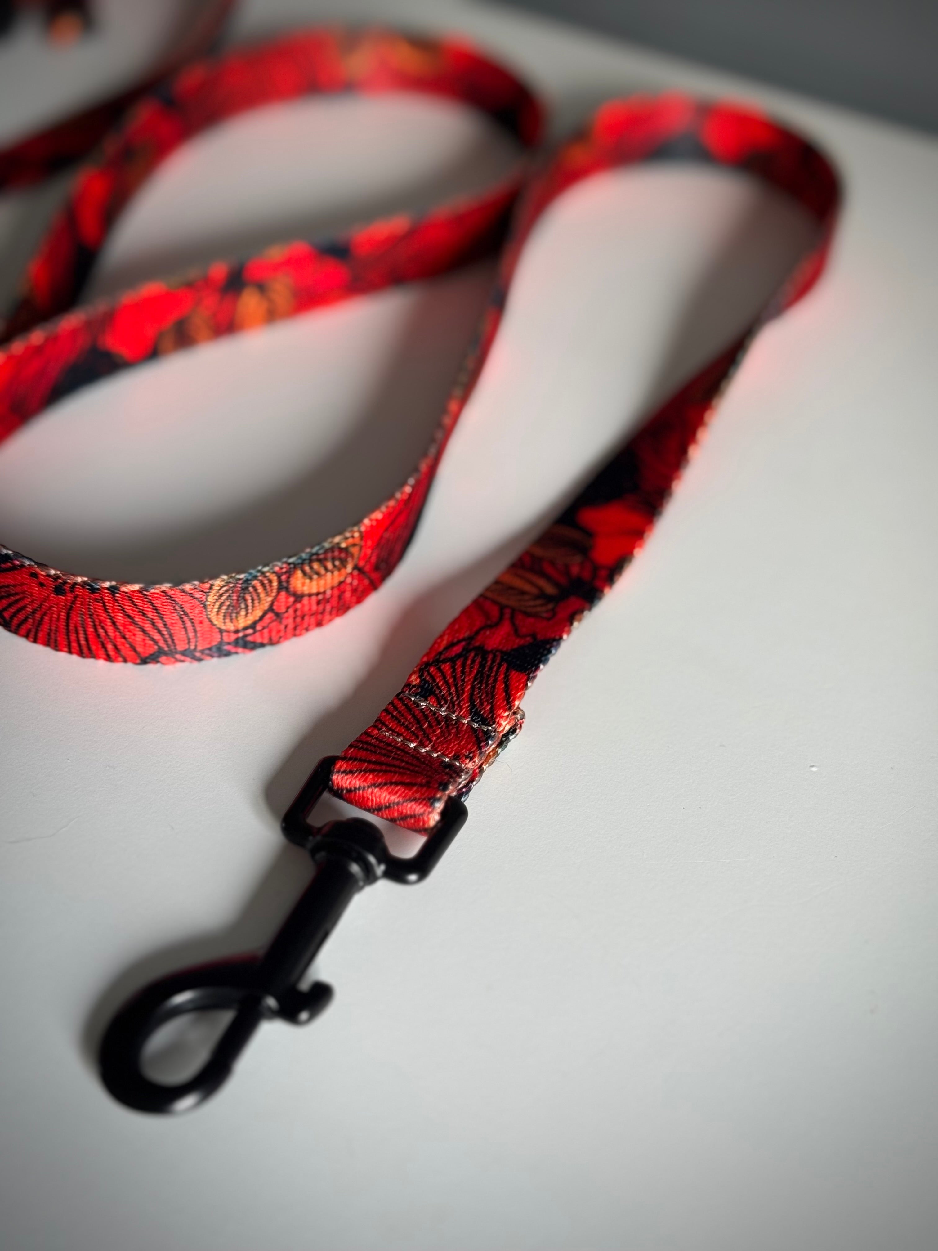 ReadyForWalk | Traditional leash | Red Fish