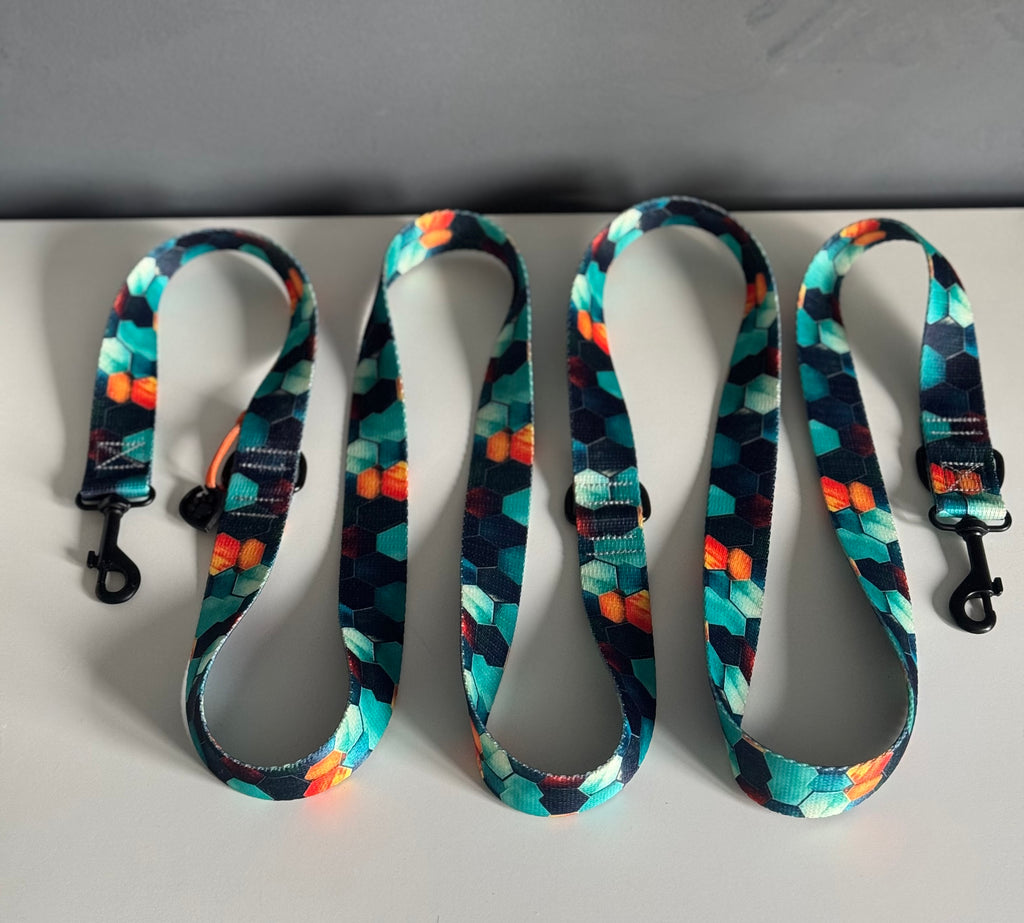 ReadyFor3 | Multifunctional  Leash | Hexagon