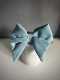 ReadyForBowTie | Velvet Light Blue/Grey