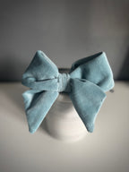 ReadyForBowTie | Velvet Light Blue/Grey