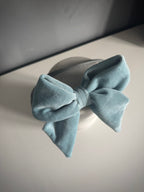 ReadyForBowTie | Velvet Light Blue/Grey