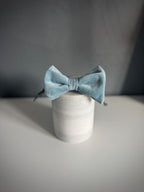 ReadyForBowTie | Velvet Light Blue/Grey