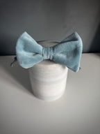 ReadyForBowTie | Velvet Light Blue/Grey