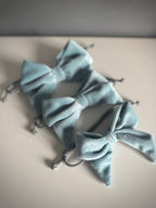 ReadyForBowTie | Velvet Light Blue/Grey