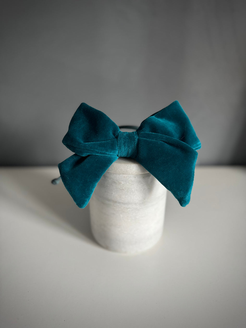ReadyForBowTie | Velvet Dark Turquoise/Dark Turquoise
