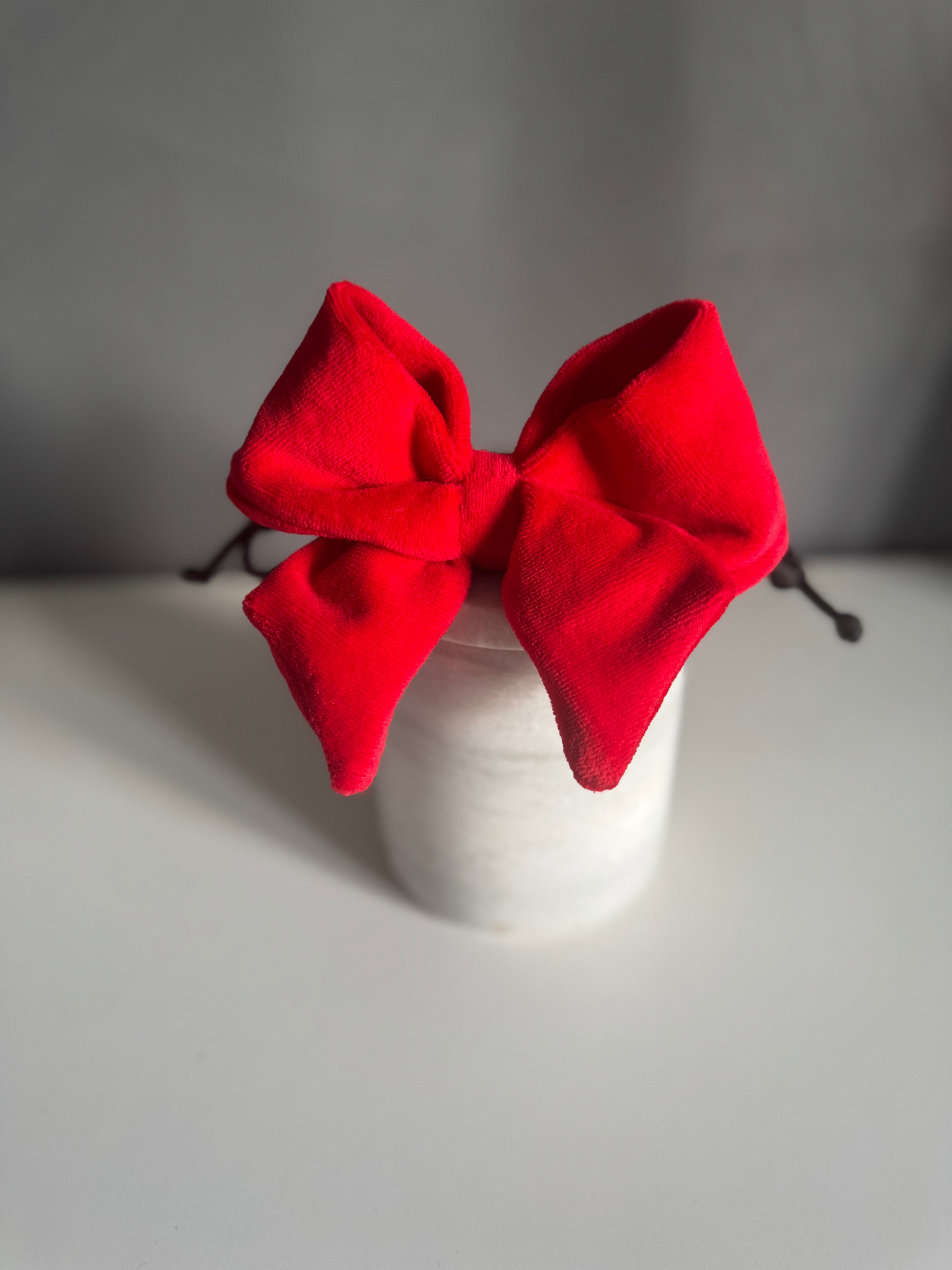 ReadyForBowTie | Velvet Red/Black