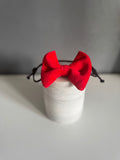 ReadyForBowTie | Velvet Red/Black