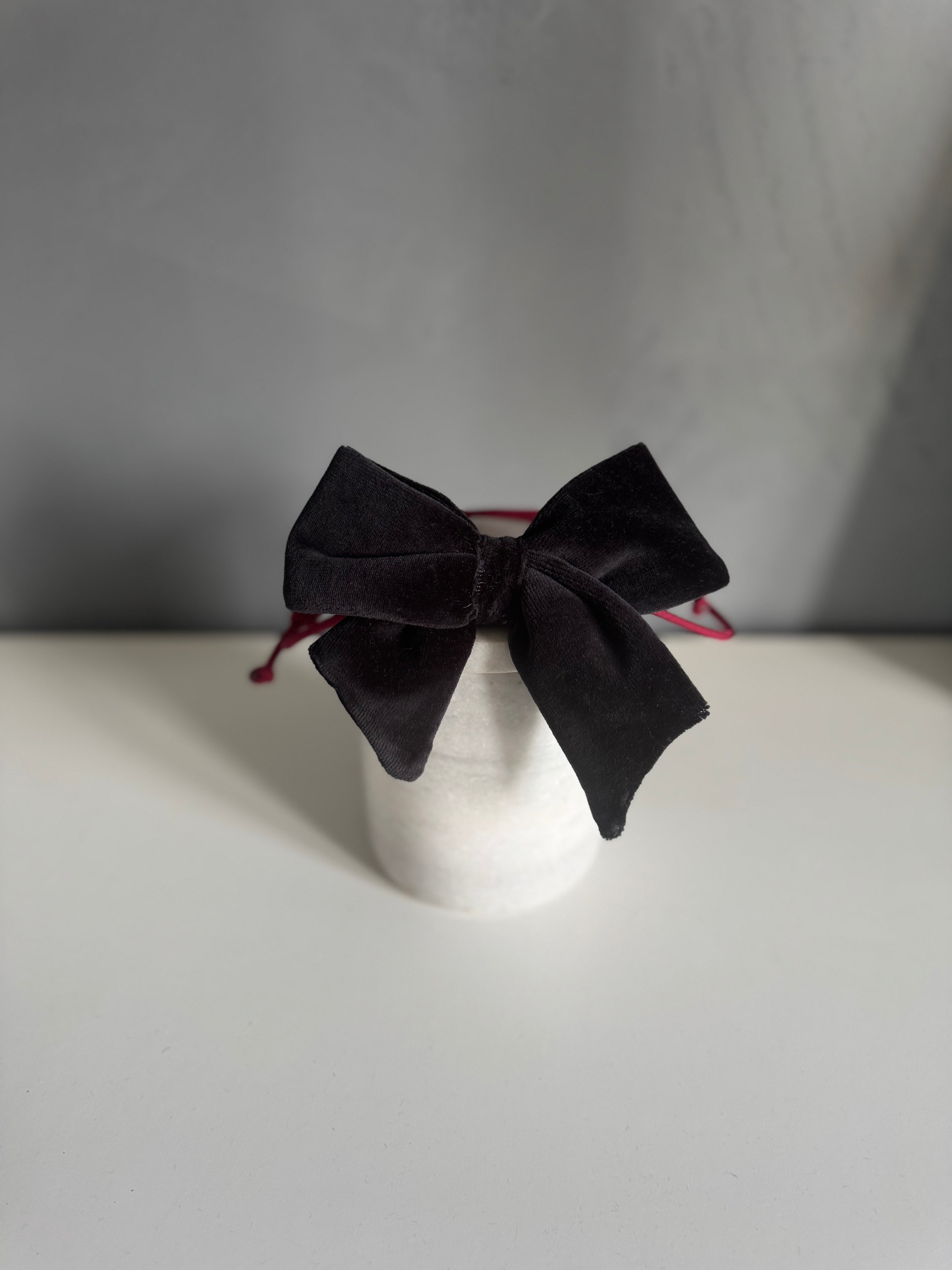 ReadyForBowTie | Velvet Black/Green/Burgundy