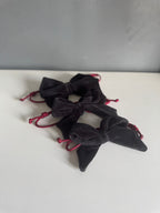 ReadyForBowTie | Velvet Black/Green/Burgundy