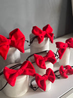 ReadyForBowTie | Velvet Red/Black