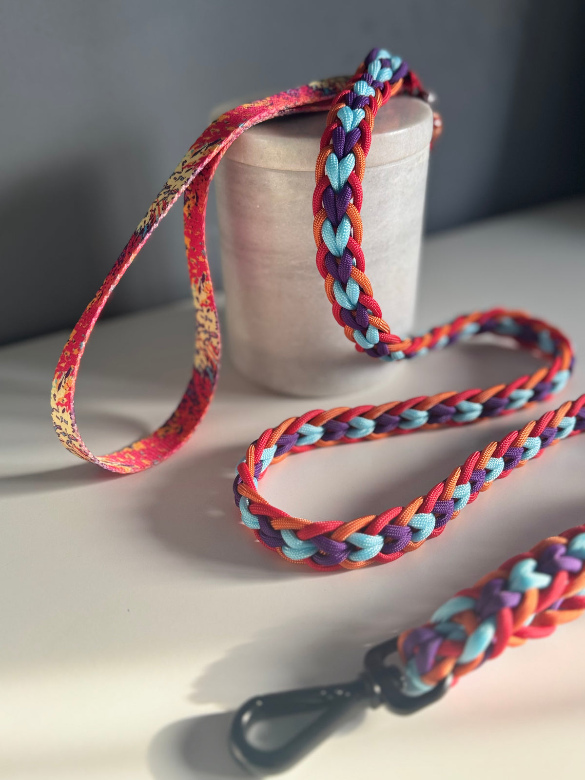 ReadyForFusion | Braided Leash | Confetti