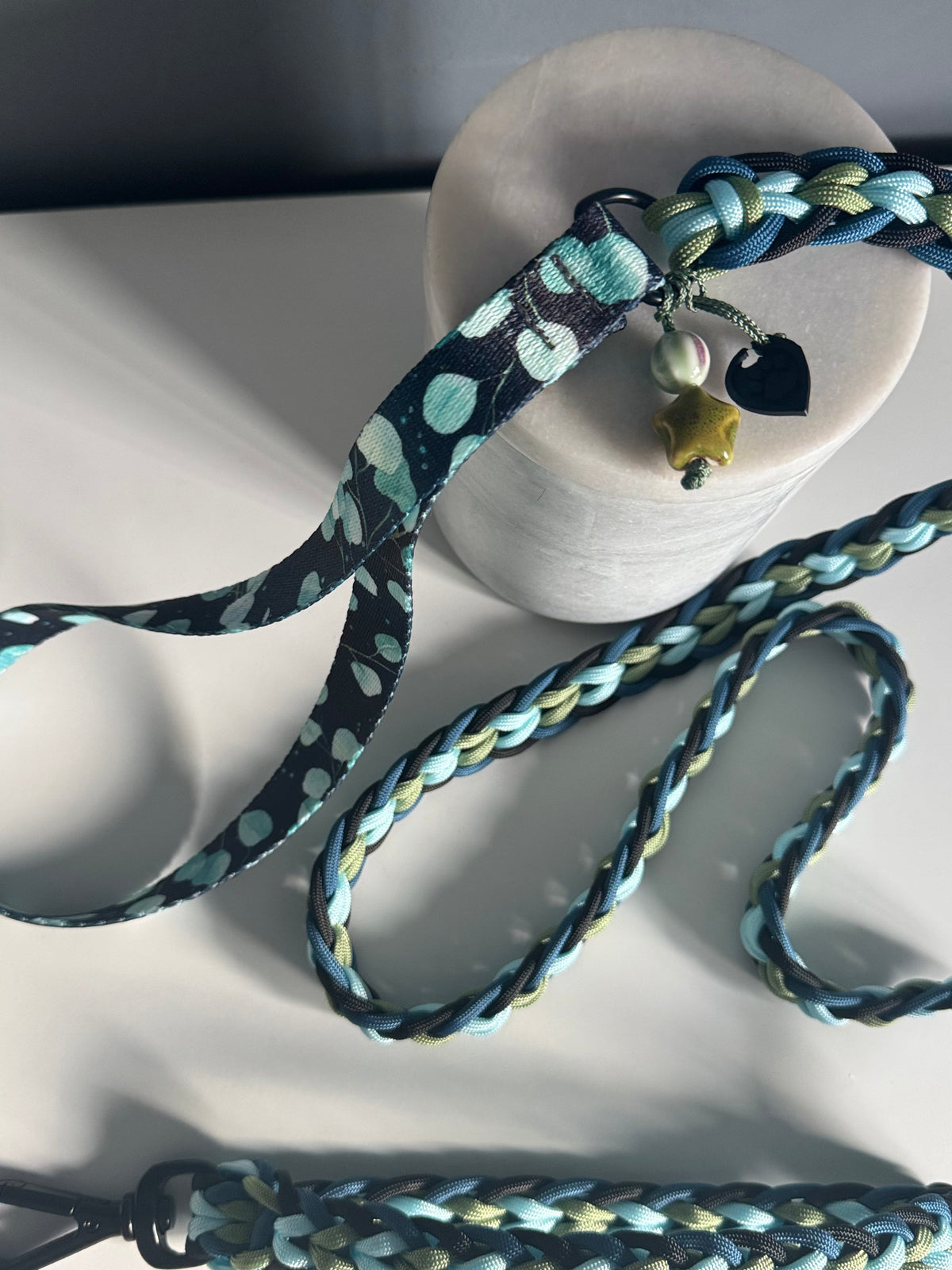 ReadyForFusion | Braided Leash | Eucalyptus