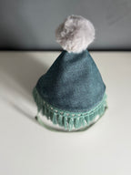 Birthday Hat | Turquoise & Grey
