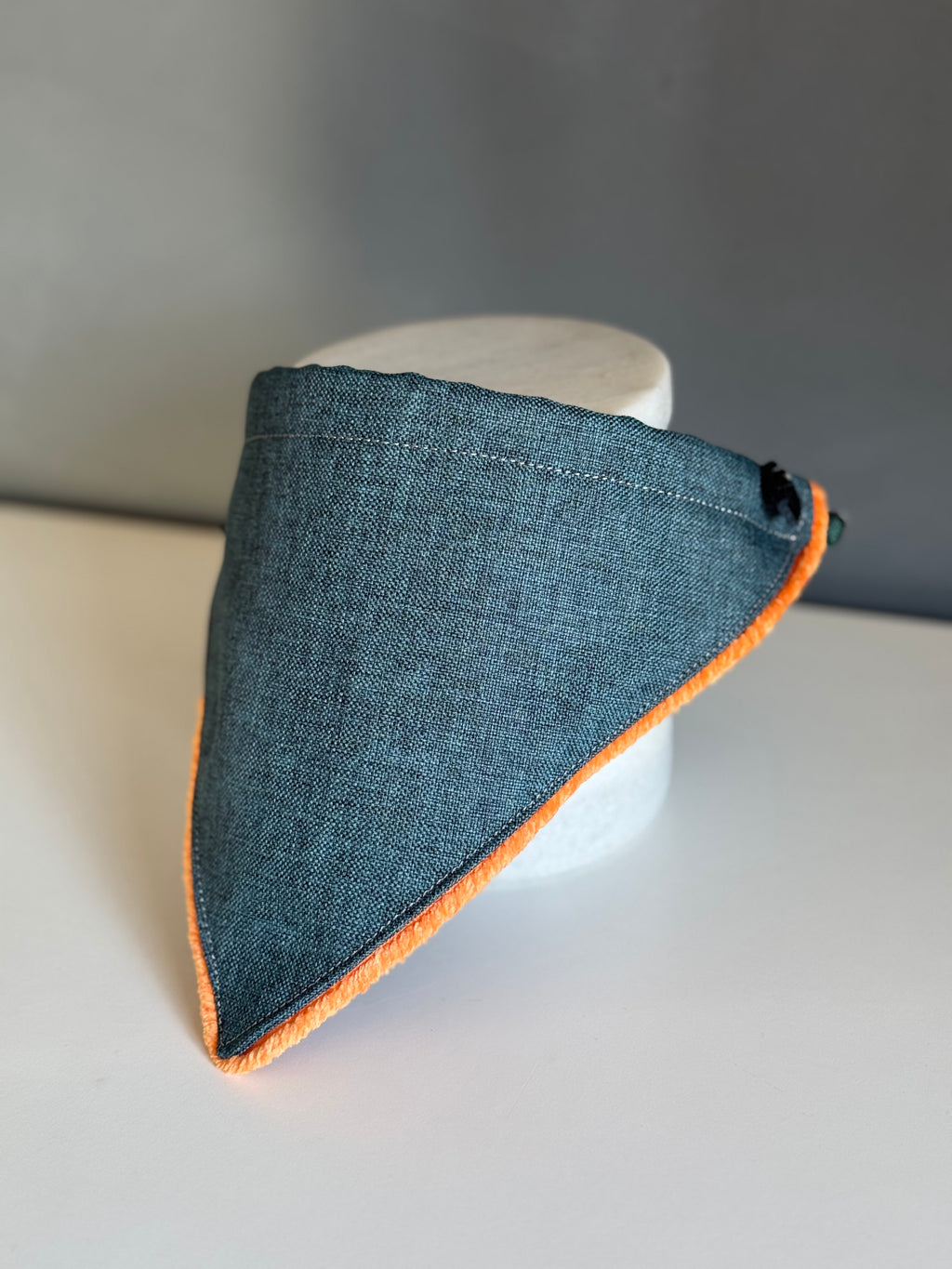 ReadyForBandana | Waterproof Linen-Texture | Turquoise & Peach