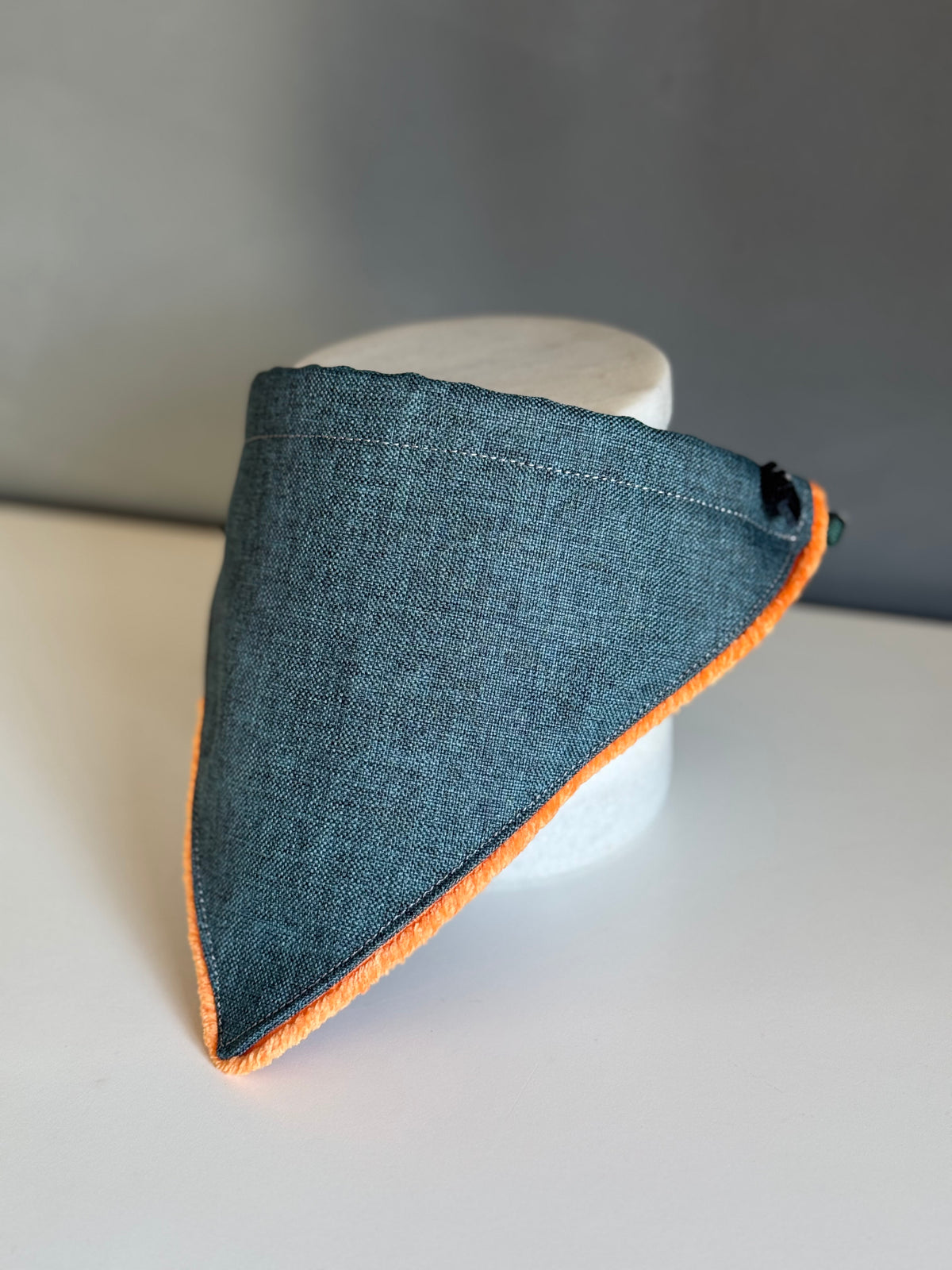 ReadyForBandana | Waterproof Linen-Texture | Turquoise & Peach
