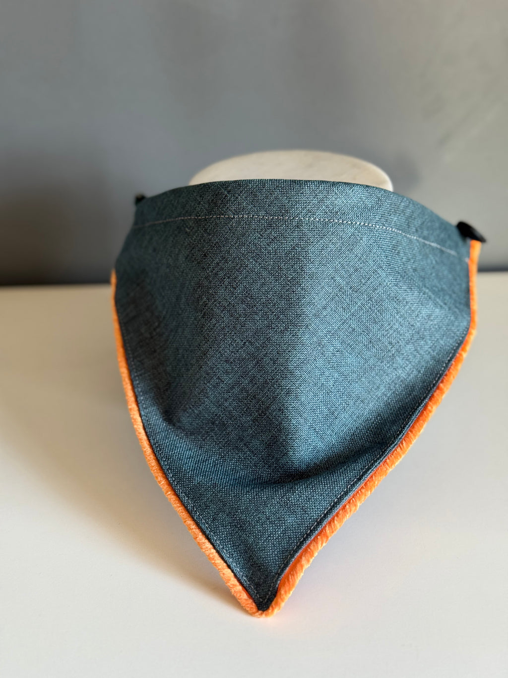 ReadyForBandana | Waterproof Linen-Texture | Turquoise & Peach