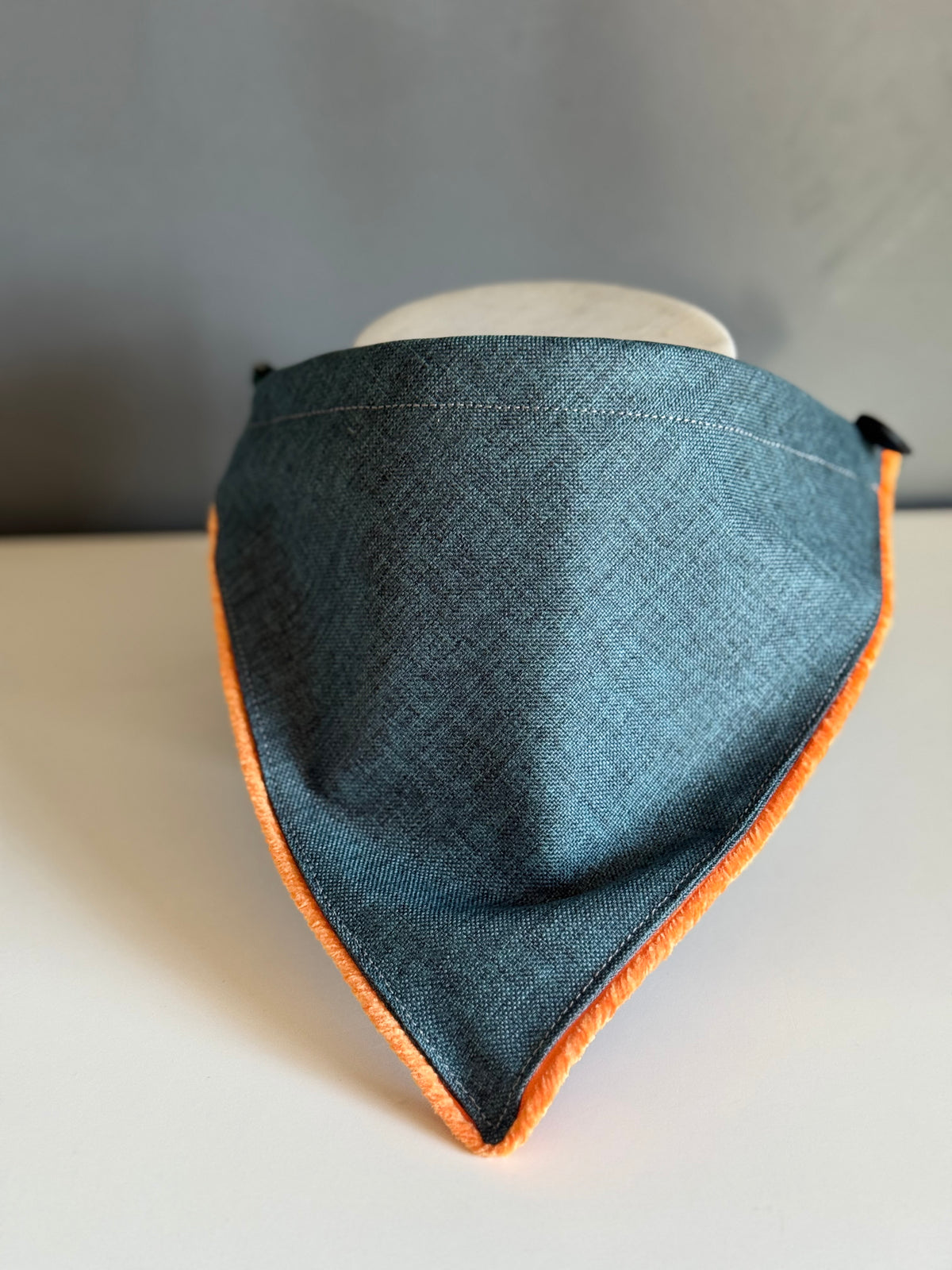 ReadyForBandana | Waterproof Linen-Texture | Turquoise & Peach