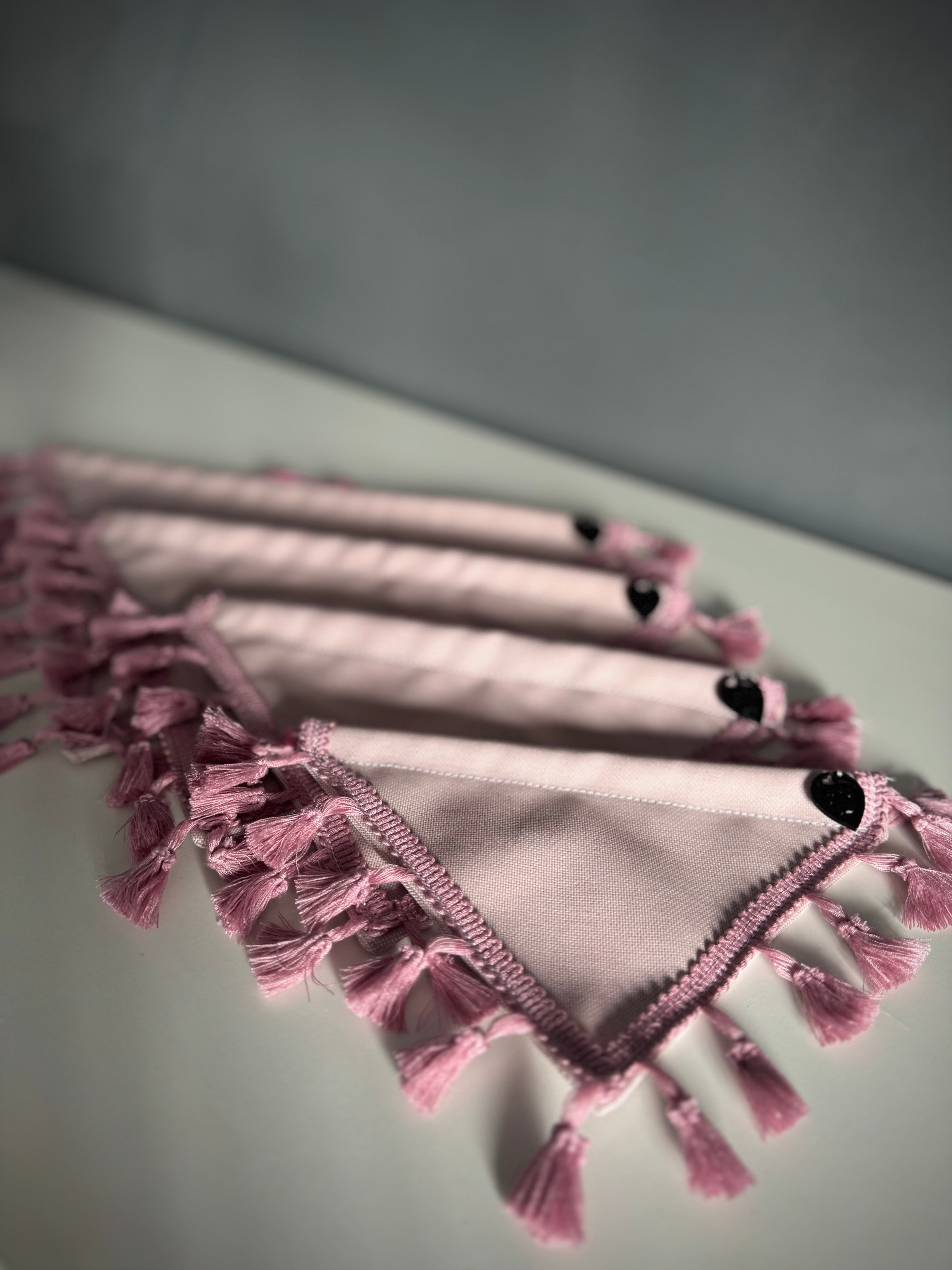 ReadyForBandana | Waterproof Linen-Texture | Pink