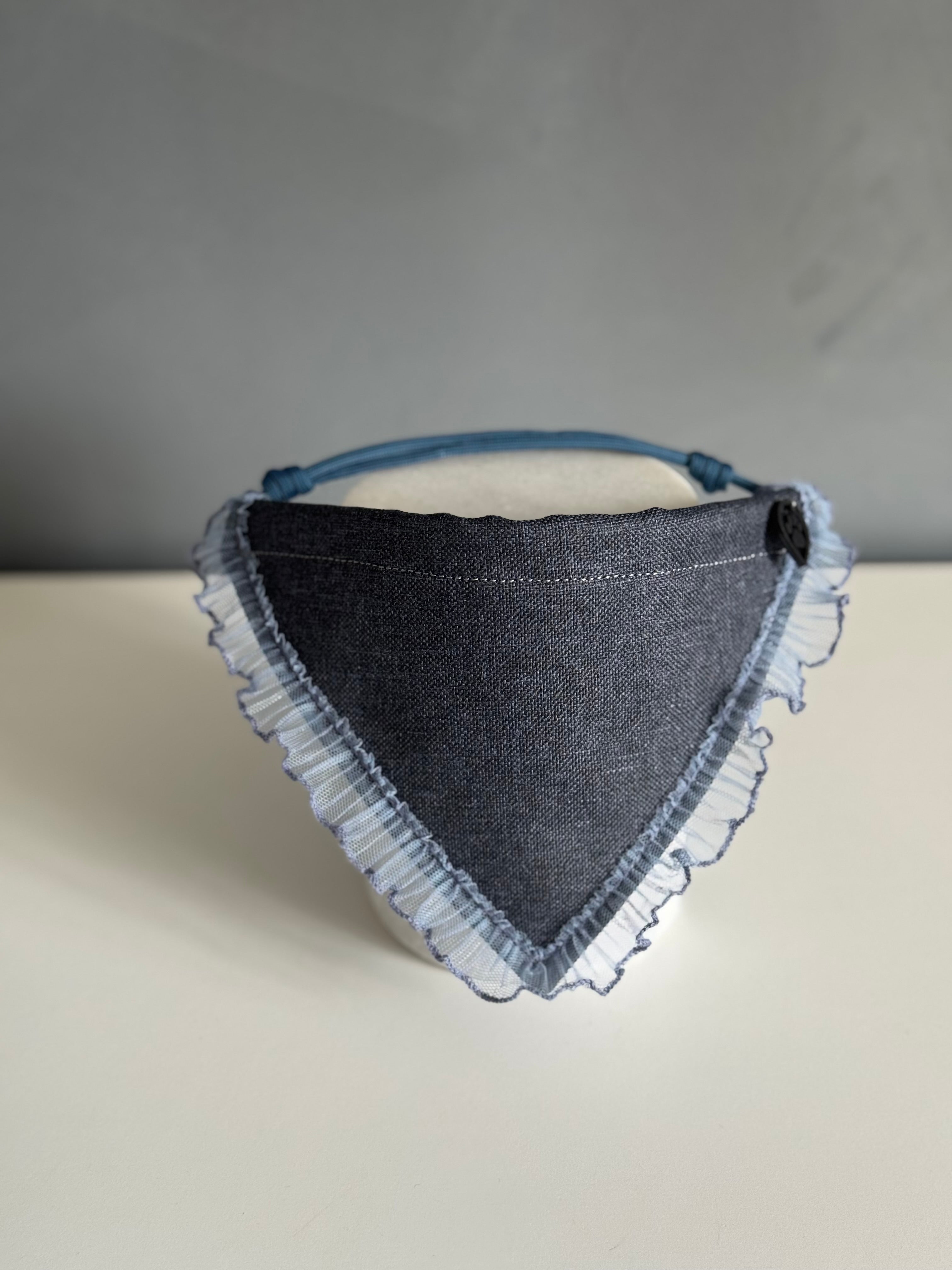 ReadyForBandana | Waterproof Linen-Texture | Navy