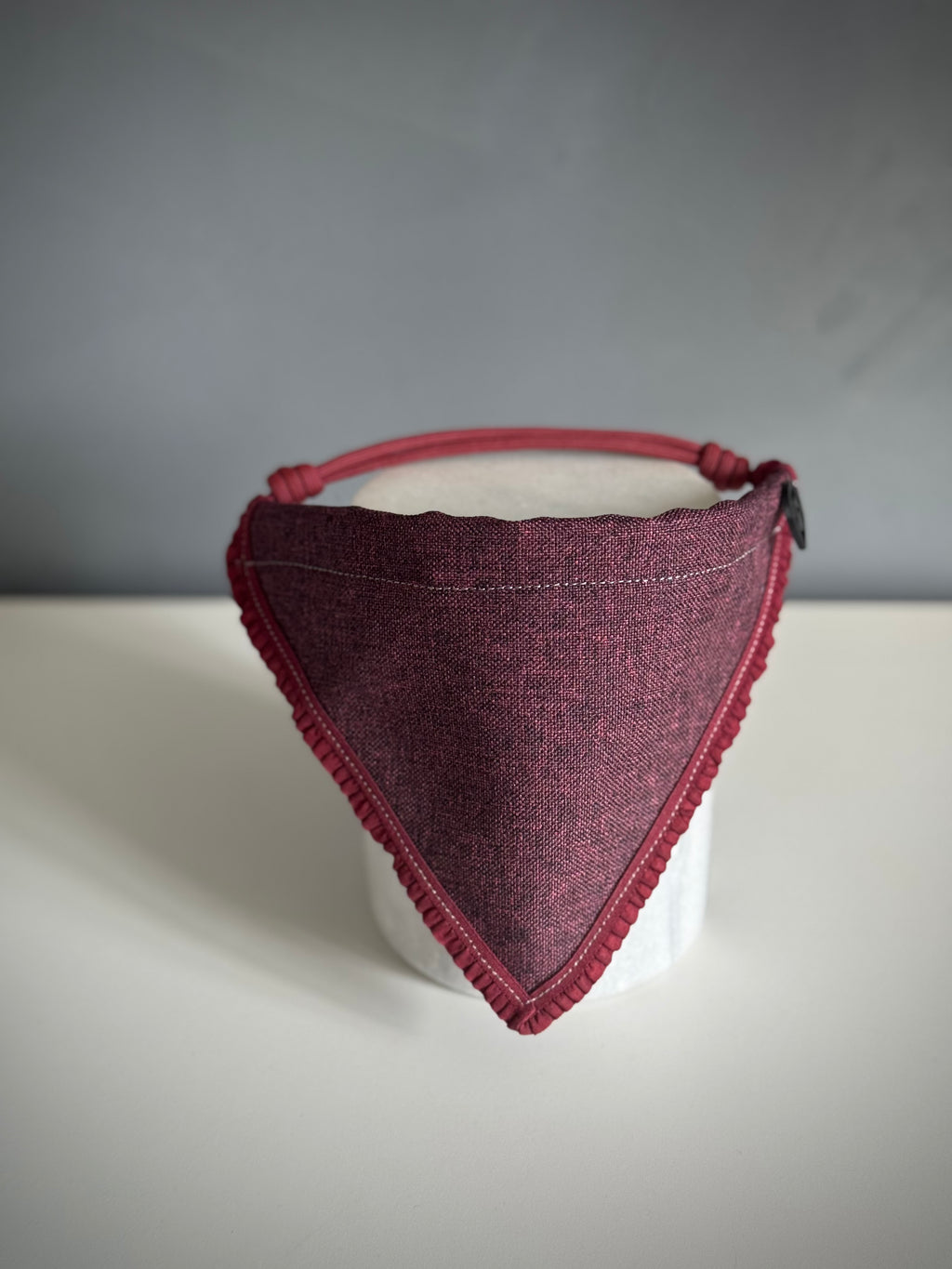 ReadyForBandana | Waterproof Linen-Texture | Burgundy