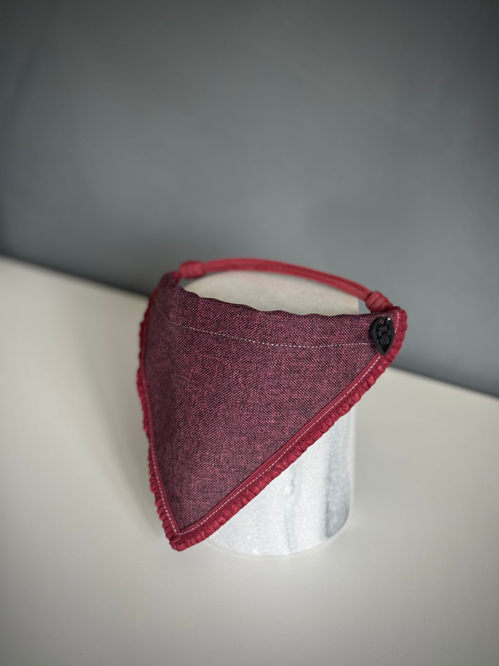 ReadyForBandana | Waterproof Linen-Texture | Burgundy