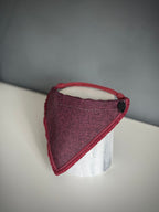 ReadyForBandana | Waterproof Linen-Texture | Burgundy