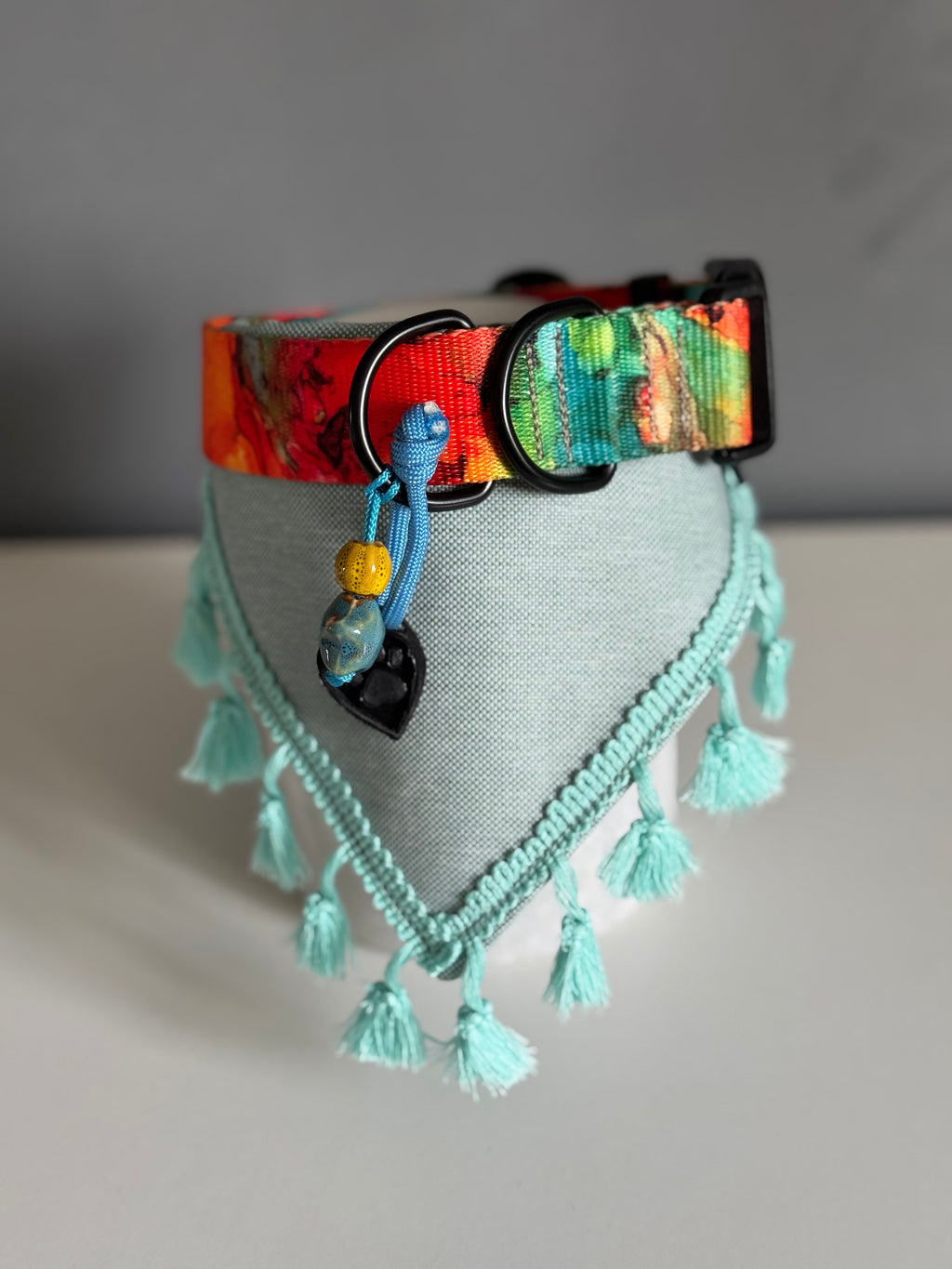 ReadyForBandana | Waterproof Linen-Texture | Turquoise