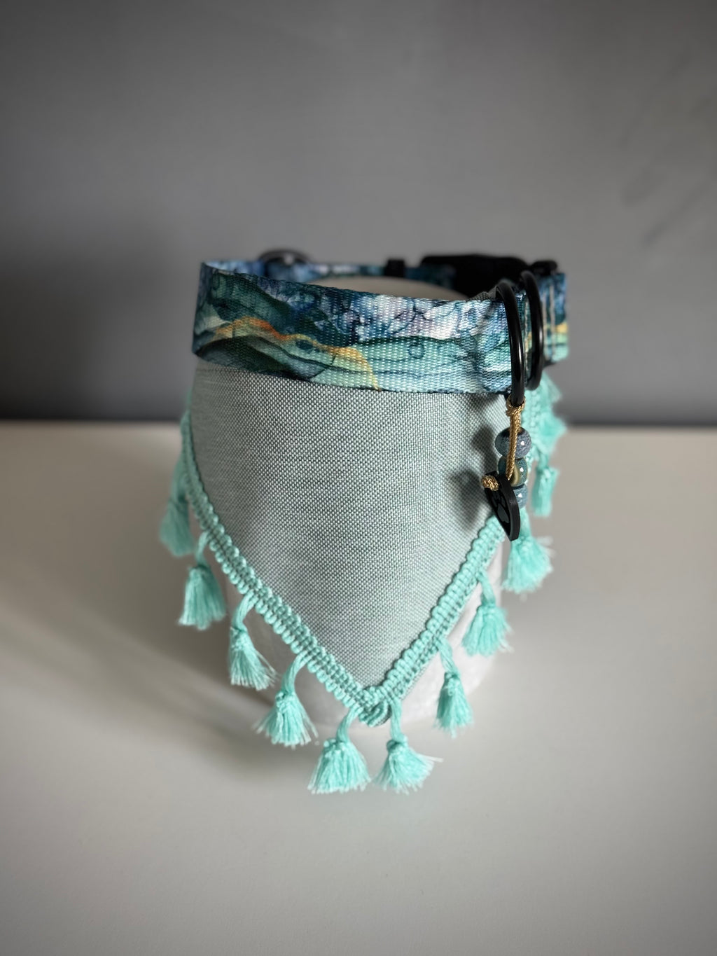 ReadyForBandana | Waterproof Linen-Texture | Turquoise