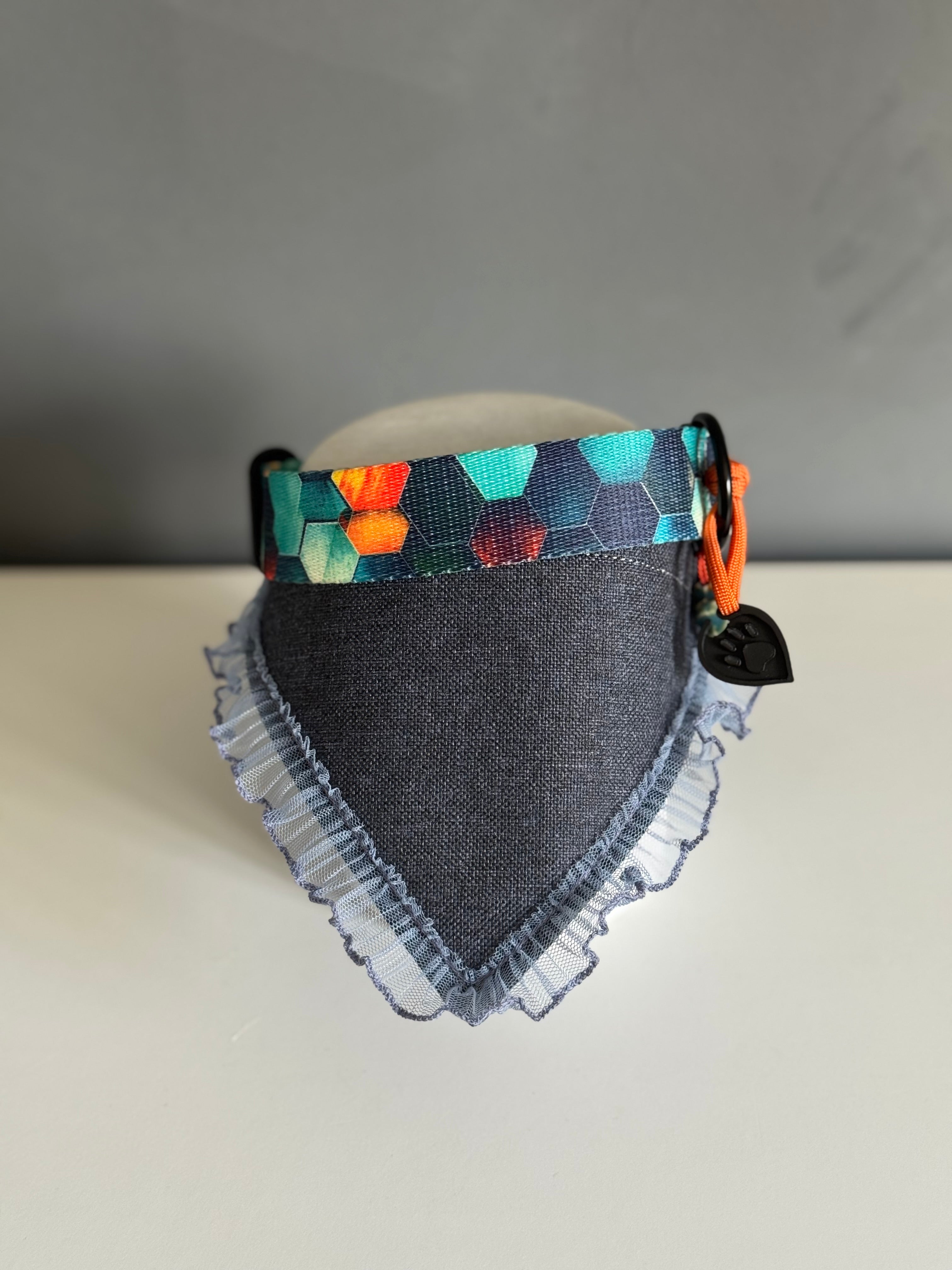 ReadyForBandana | Waterproof Linen-Texture | Navy