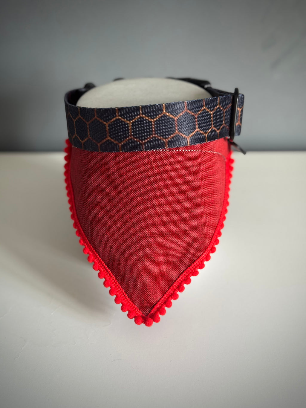 ReadyForBandana | Waterproof Linen-Texture | Red