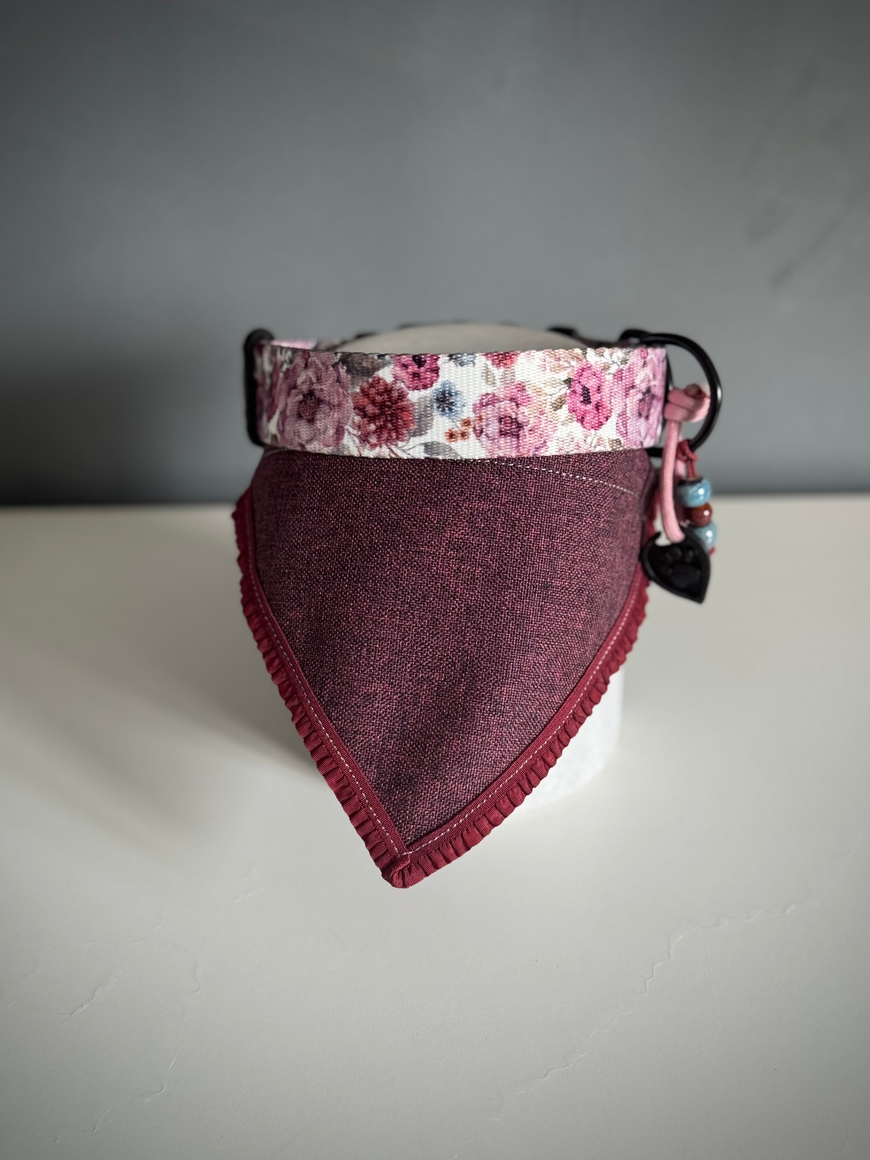 ReadyForBandana | Waterproof Linen-Texture | Burgundy