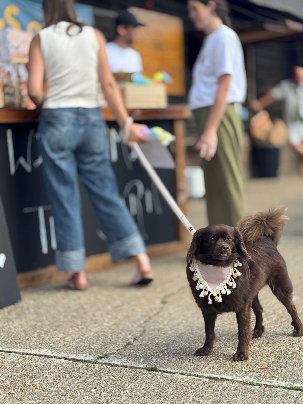 ReadyForBandana | Waterproof Linen-Texture | Pink