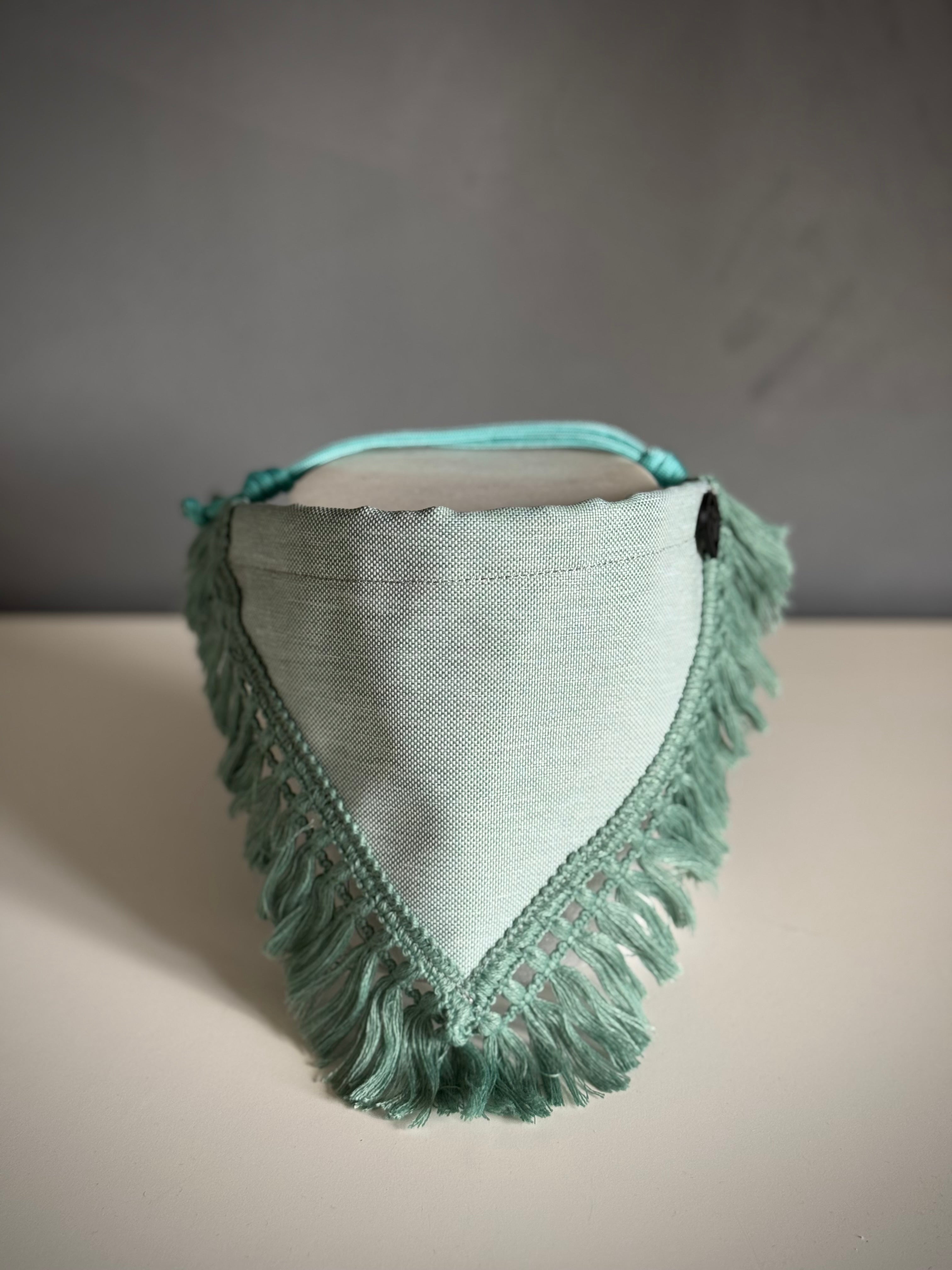 ReadyForBandana | Waterproof Linen-Texture | Turquoise