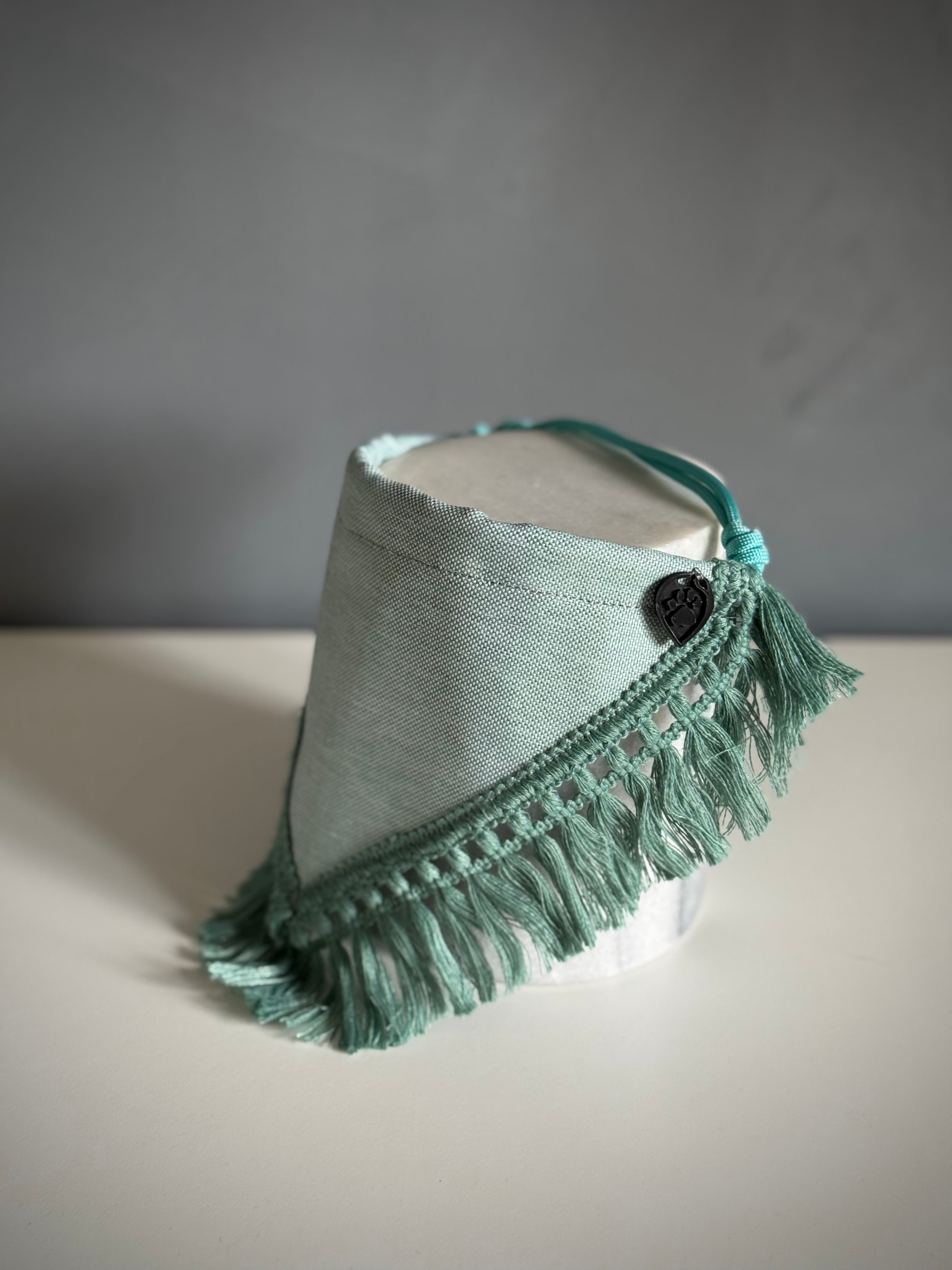 ReadyForBandana | Waterproof Linen-Texture | Turquoise