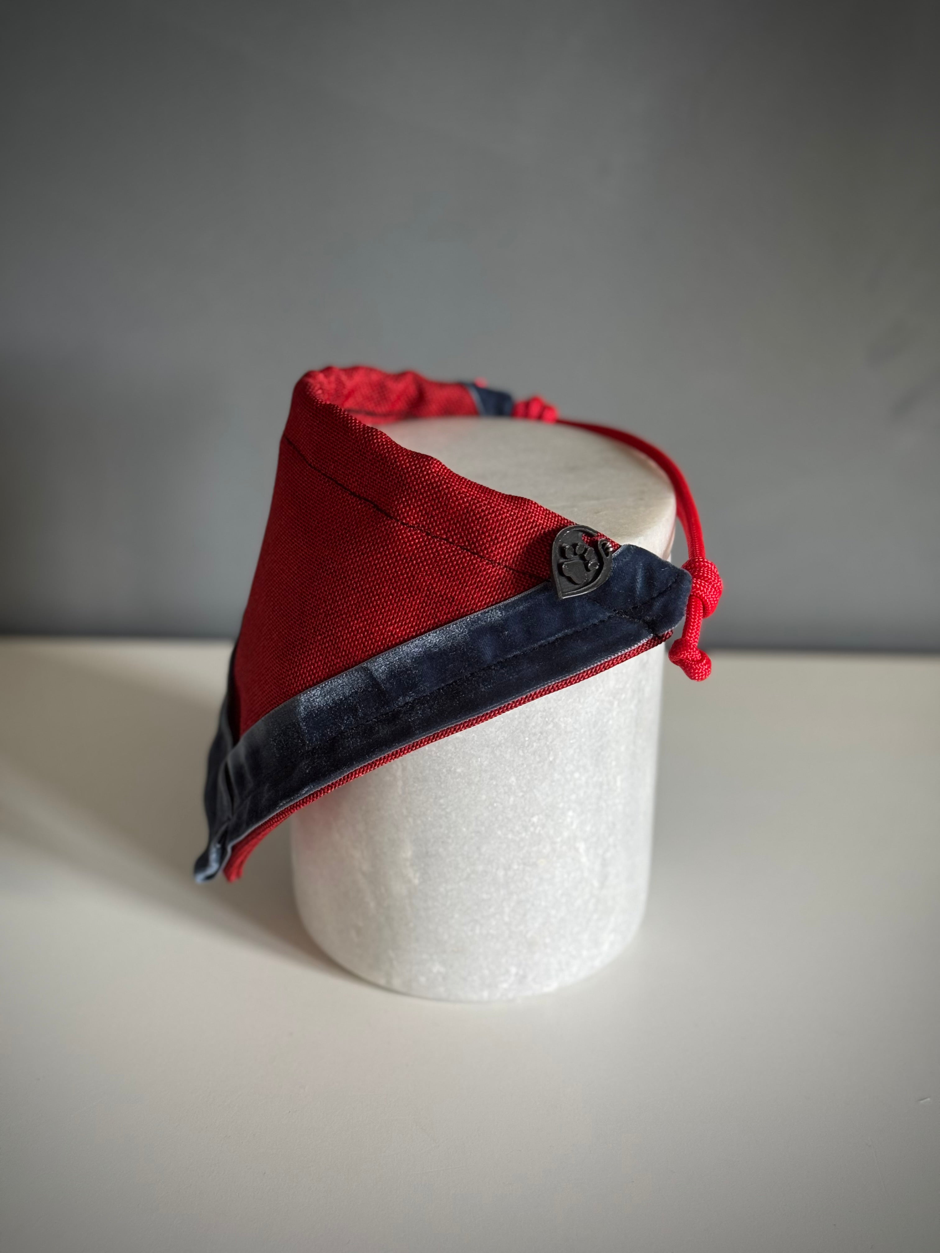 ReadyForBandana | Waterproof Linen-Texture | Red