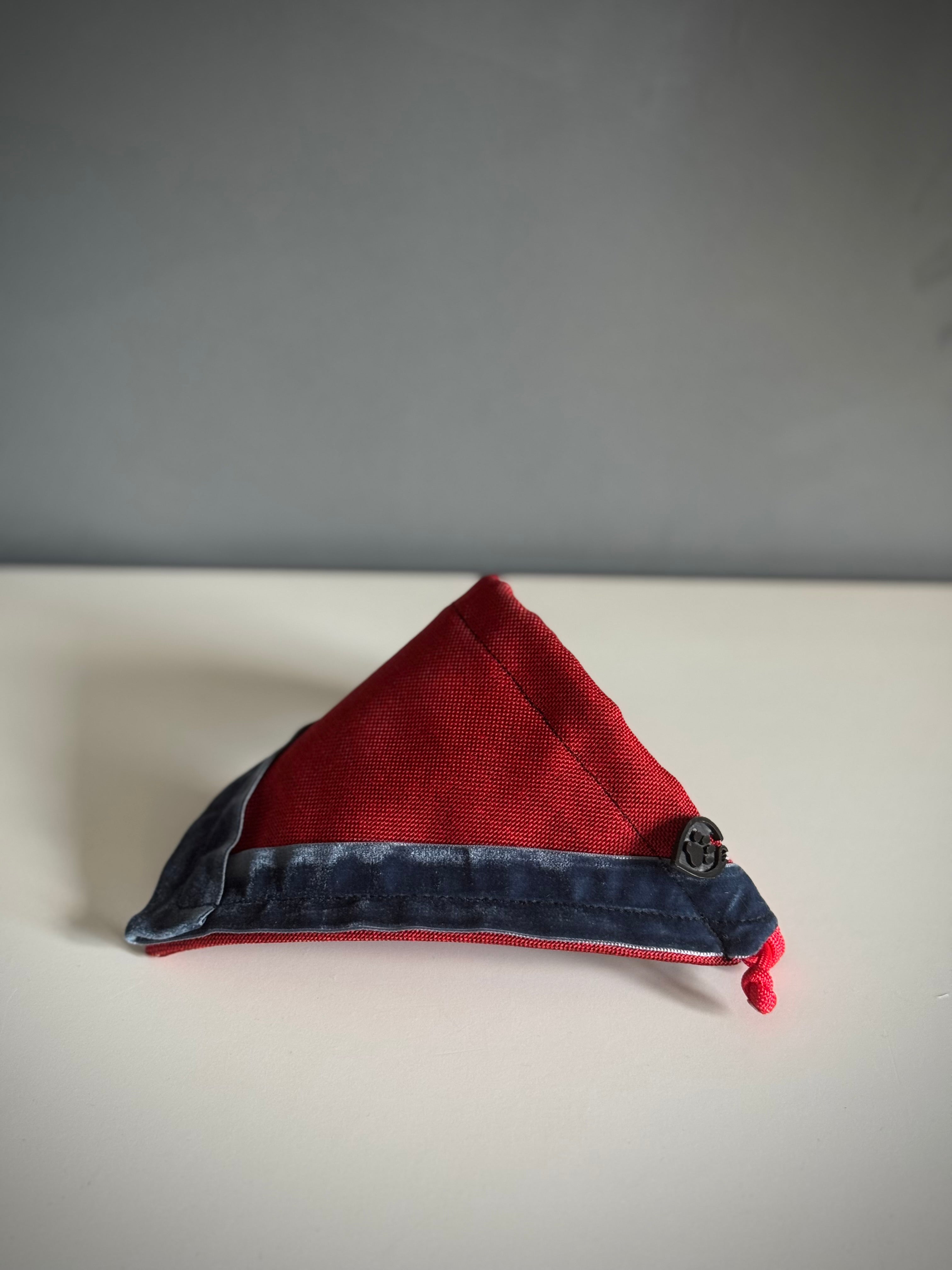 ReadyForBandana | Waterproof Linen-Texture | Red