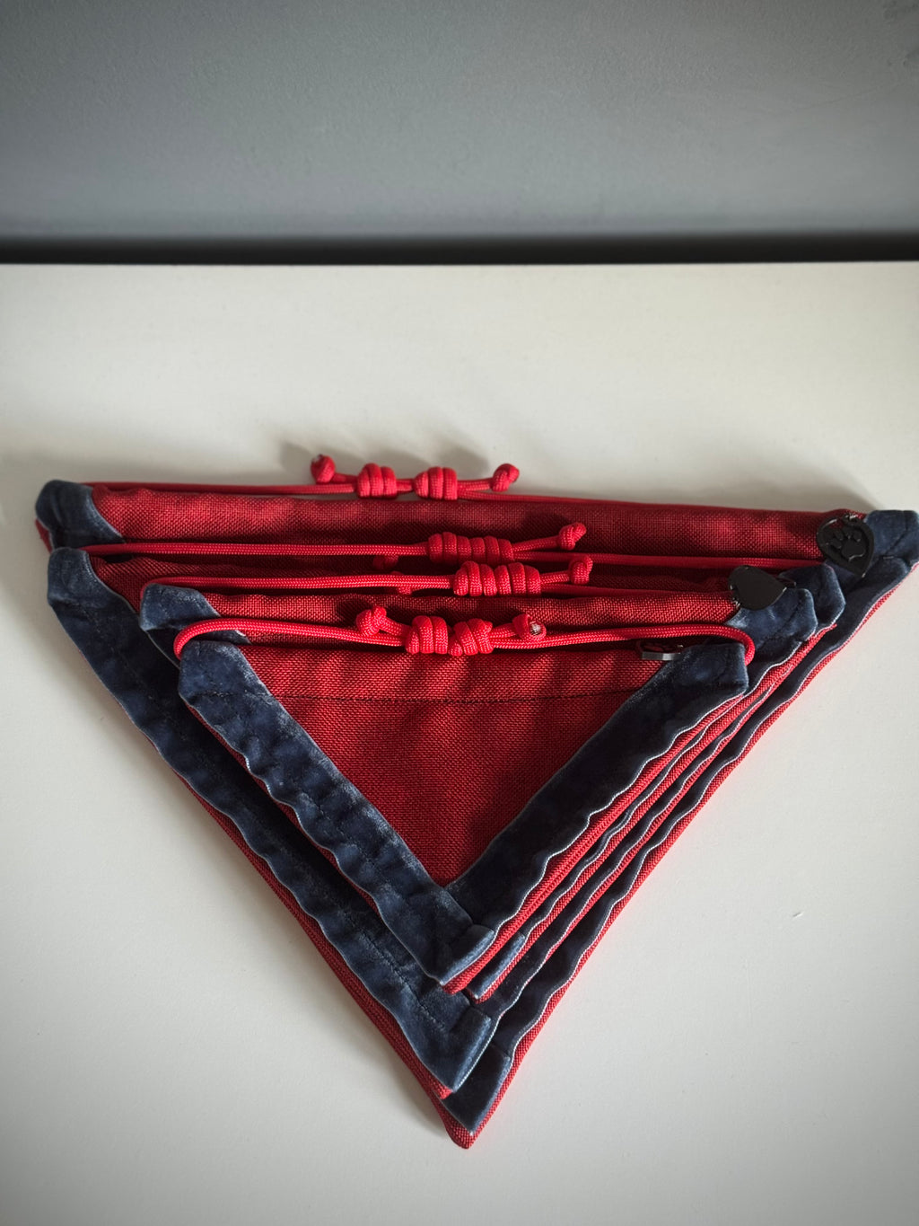 ReadyForBandana | Waterproof Linen-Texture | Red