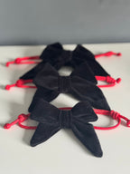 ReadyForBowTie | Velvet Black/Red