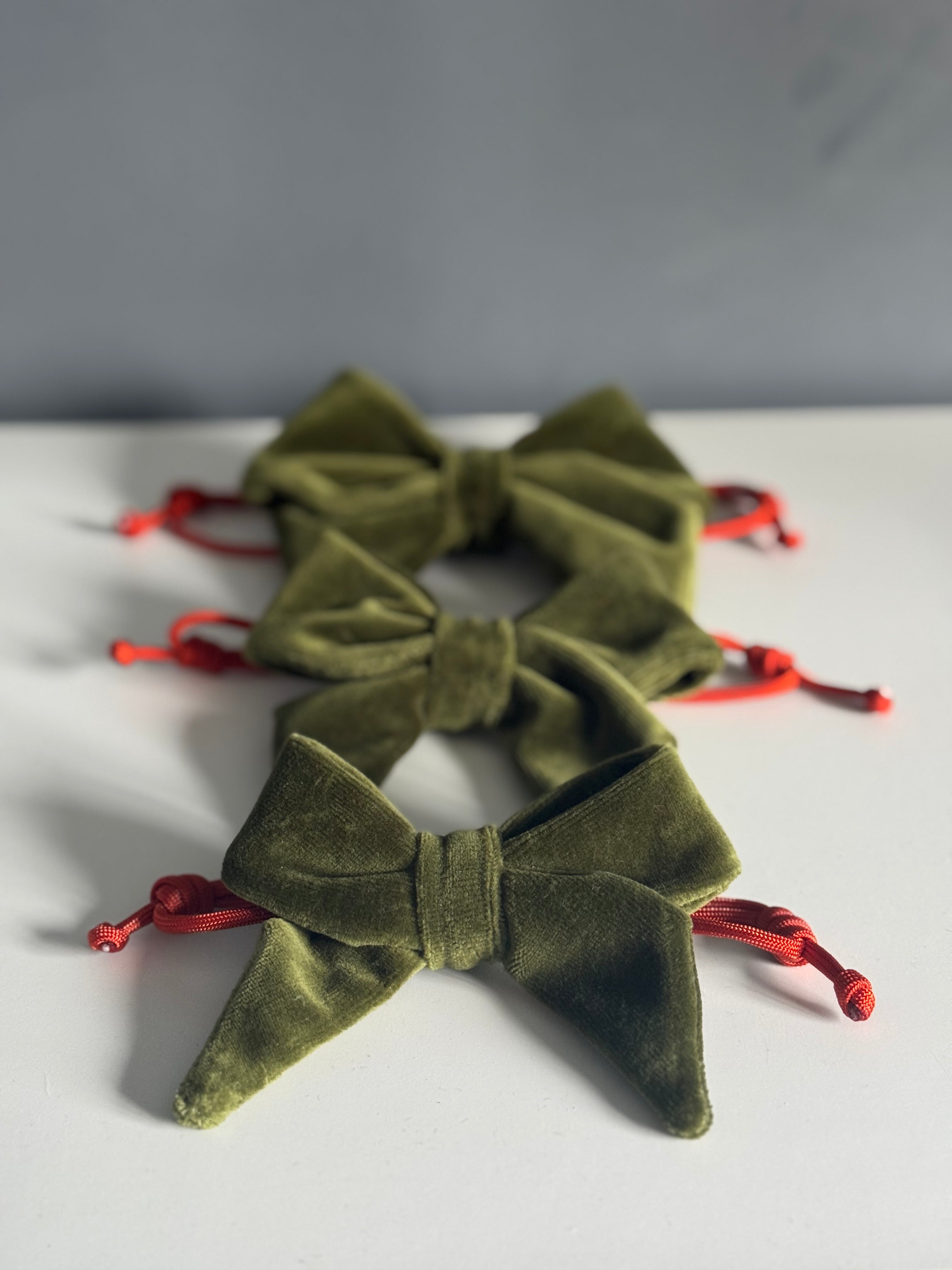 ReadyForBowTie | Velvet Green/Orange