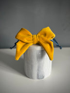 ReadyForBowTie | Velvet Yellow/Blue