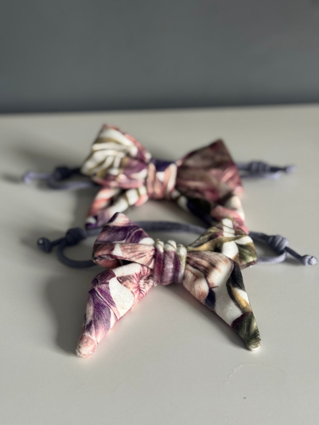 ReadyForBowTie | Soft Velvet Meadow Pink