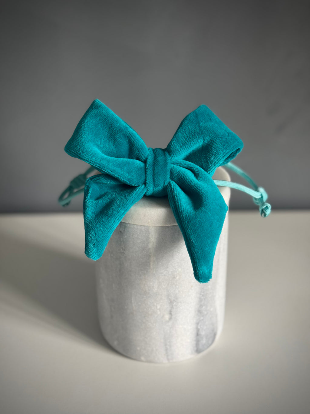 ReadyForBowTie | Velvet Dark Turquoise/Light Turquoise